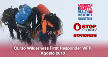 Wilderness First Responder (WFR) Agosto