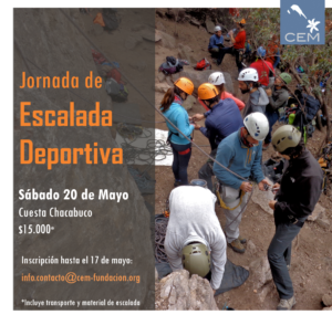 Lee más sobre el artículo Jornada de escalada deportiva el sábado 20 de mayo (cupos limitados)